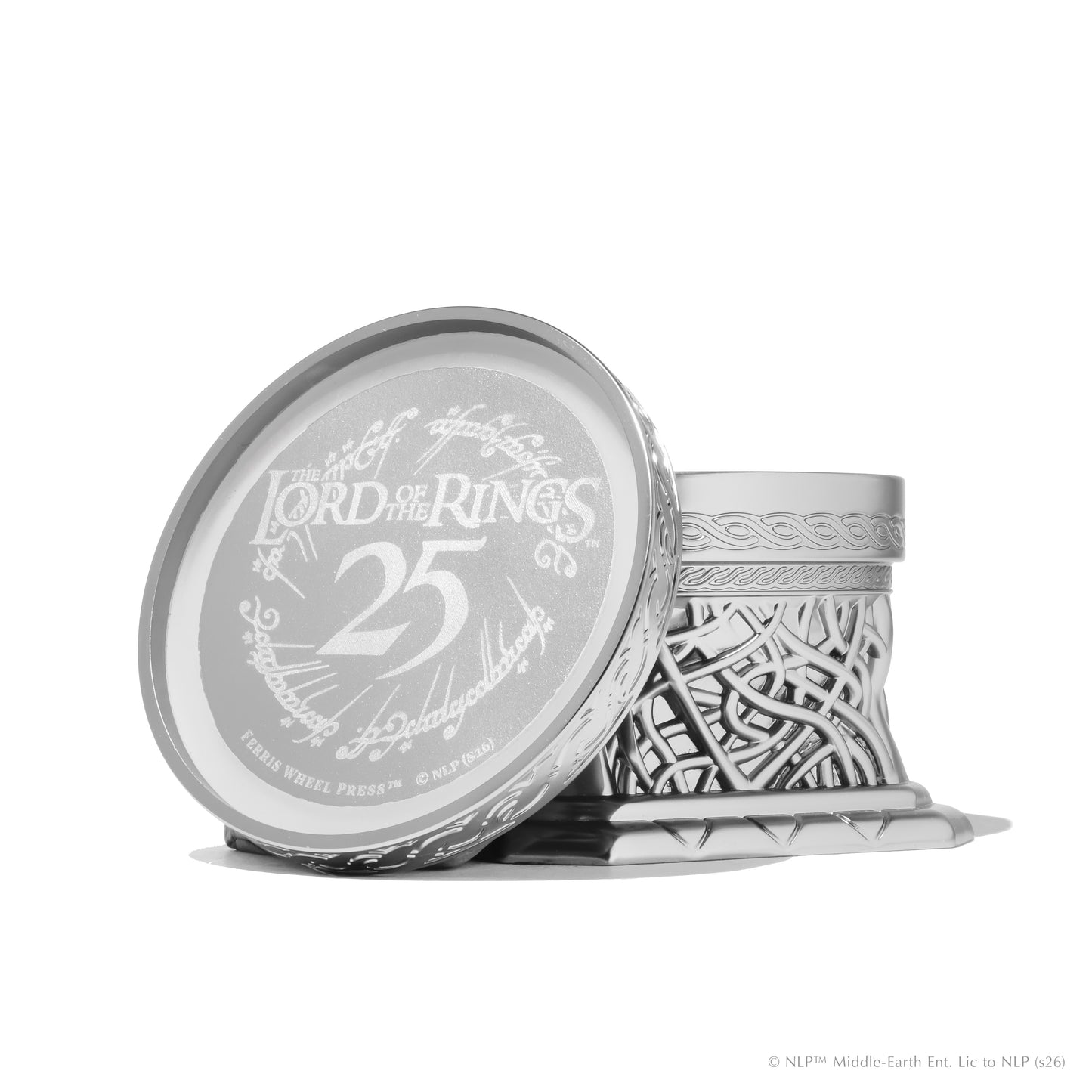 【8月26日より順次出荷】【限定品】FERRIS WHEEL PRESS(フェリスホイールプレス) Warner Bros. The Lord of the Rings ミラー オブ ガラドリエル インクウェル ブラッシュド