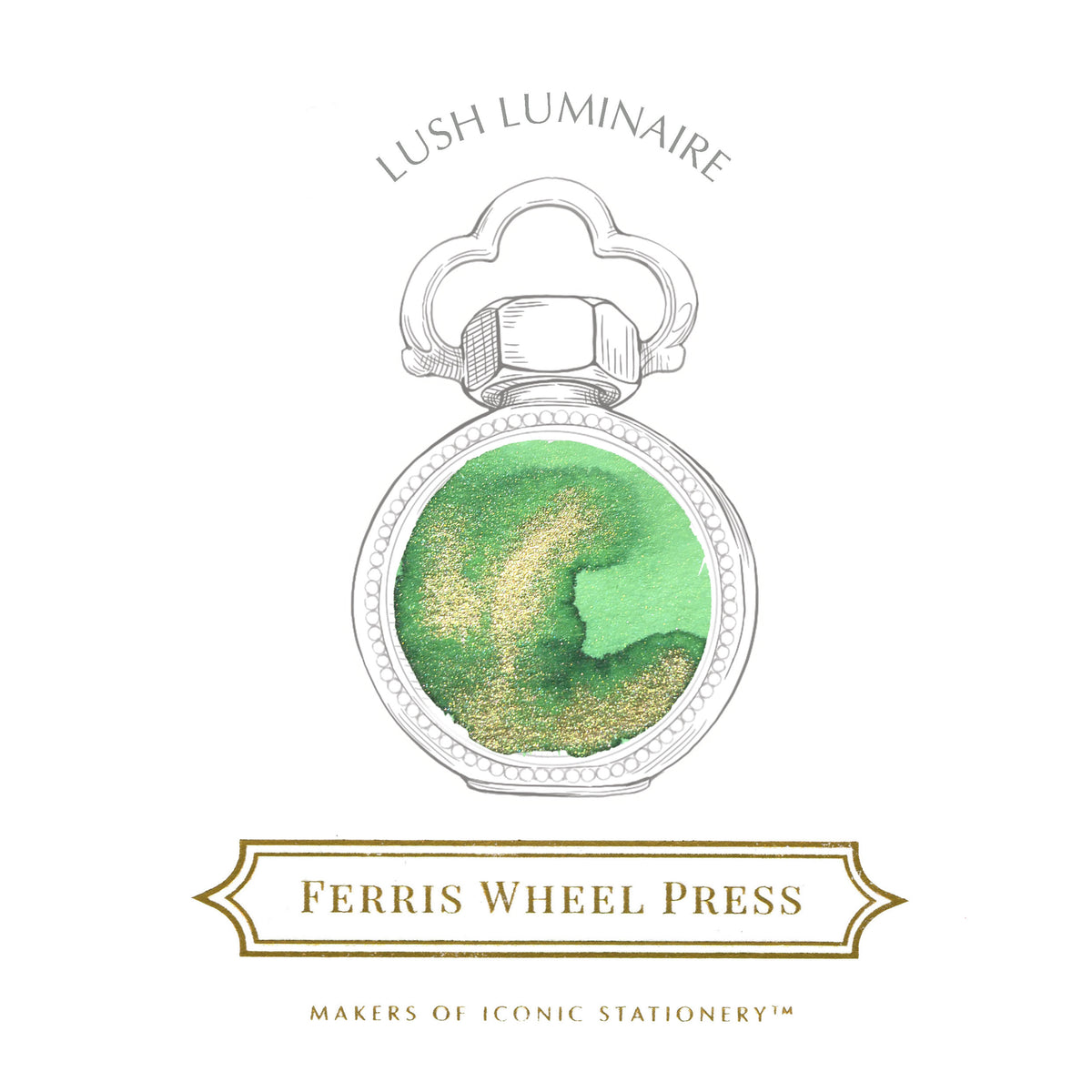 【11月3日より順次出荷】FERRIS WHEEL PRESS(フェリスホイールプレス) インク 38ml Festival of Lights ラッシュ ルミネ―ル【ラメ入り】