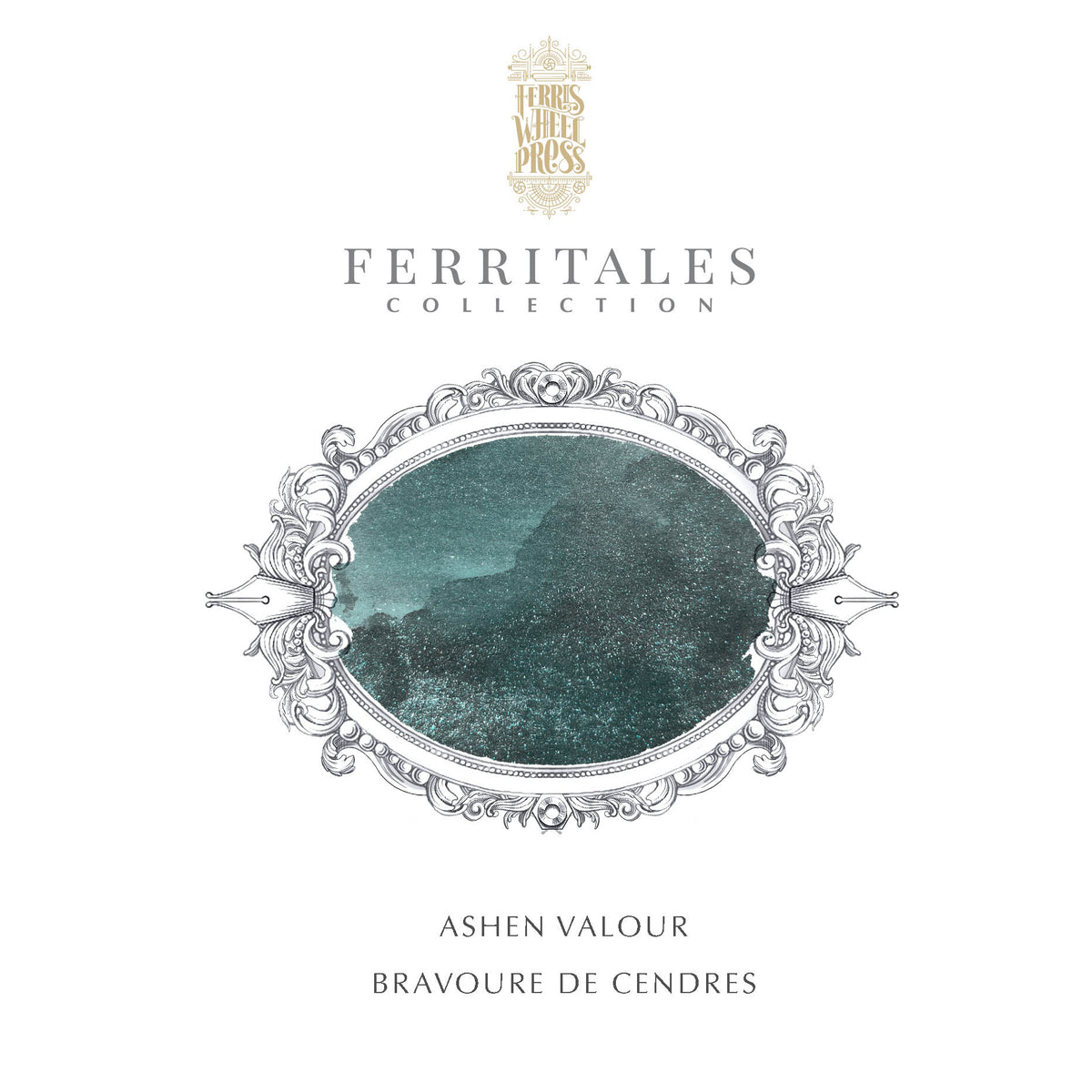 【10月2日より順次出荷】FERRIS WHEEL PRESS(フェリスホイールプレス) インク 20ml FERRITALES アンシェン ヴァラー【ラメ入り】
