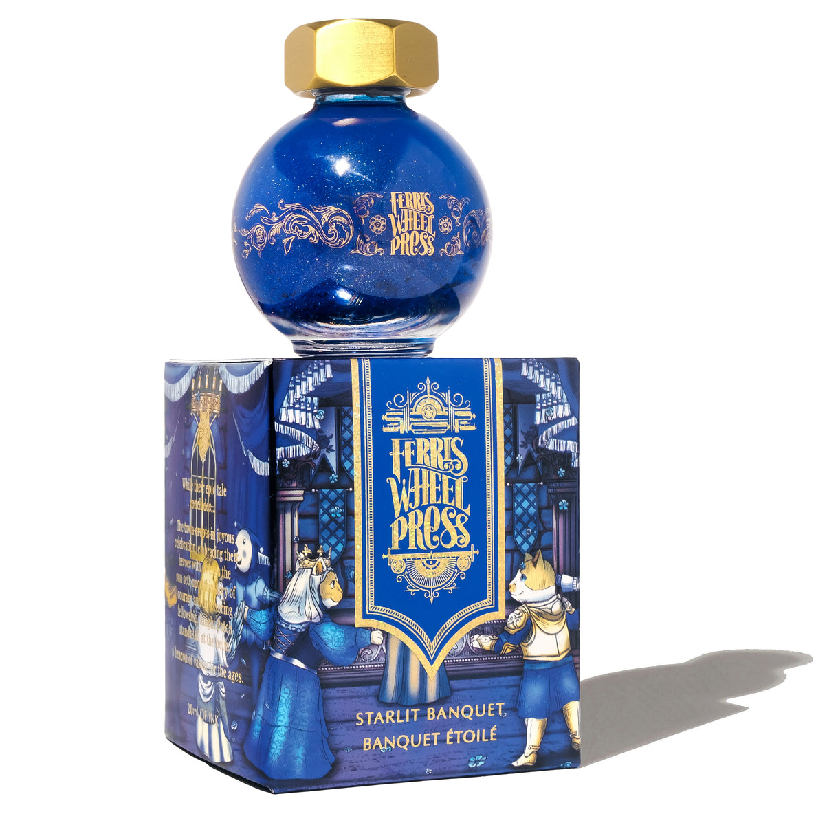 【10月2日より順次出荷】FERRIS WHEEL PRESS(フェリスホイールプレス) インク 20ml FERRITALES スターリット バンケット【ラメ入り】