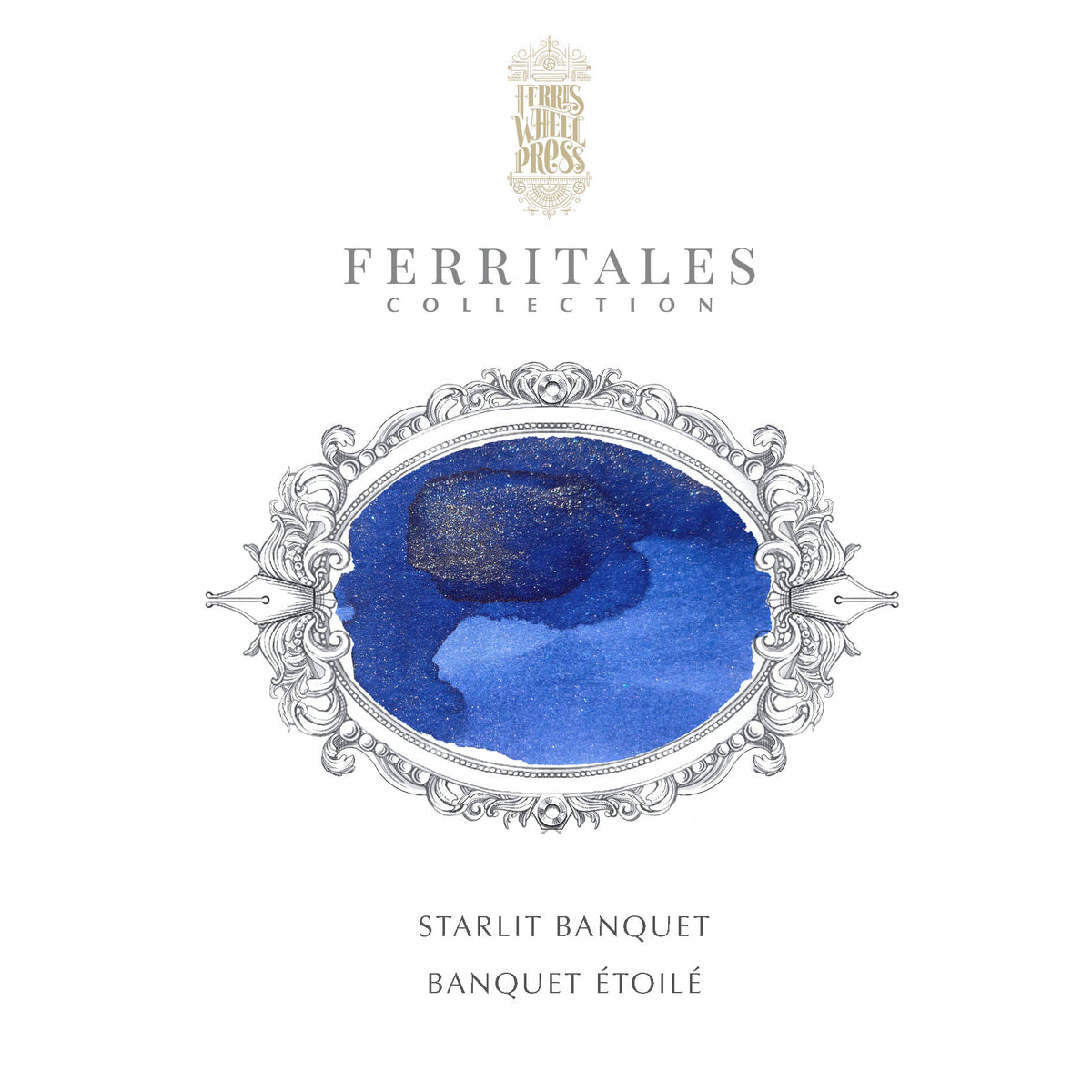【10月2日より順次出荷】FERRIS WHEEL PRESS(フェリスホイールプレス) インク 20ml FERRITALES スターリット バンケット【ラメ入り】