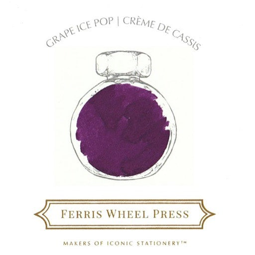 【廃番品】FERRIS WHEEL PRESS(フェリスホイールプレス) インク 38ml GOURMET SUMMER グレープアイス ポップ