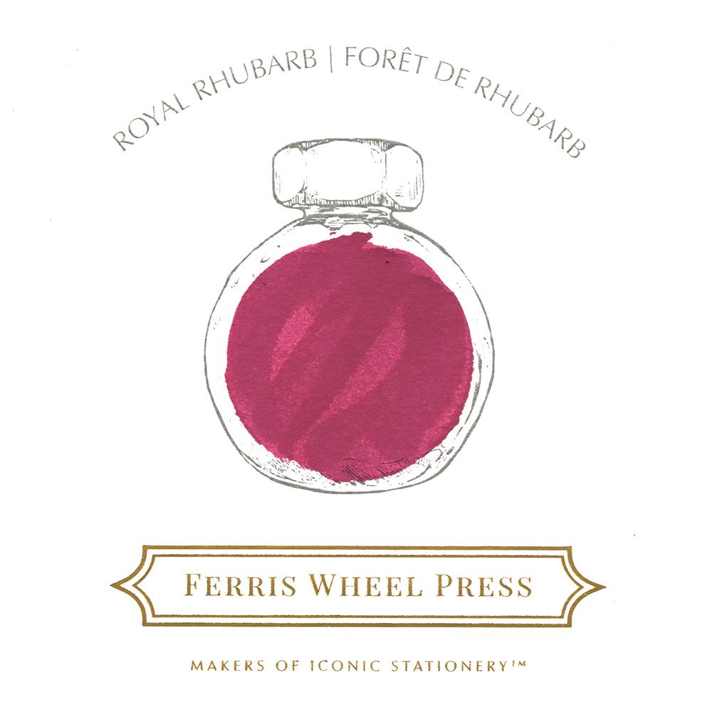 【廃番品】FERRIS WHEEL PRESS(フェリスホイールプレス) インク 38ml AUTUMN IN ONTARIO ロイヤル ルバーブ