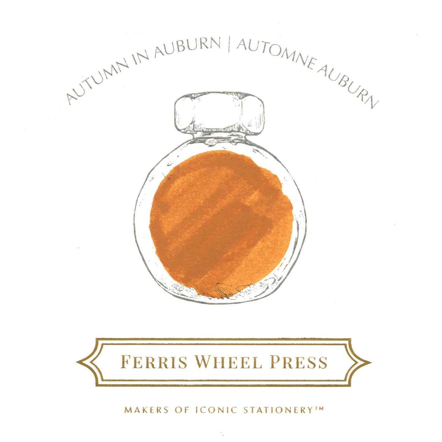 【廃番品】FERRIS WHEEL PRESS(フェリスホイールプレス) インク 38ml AUTUMN IN ONTARIO オータム イン オーバーン