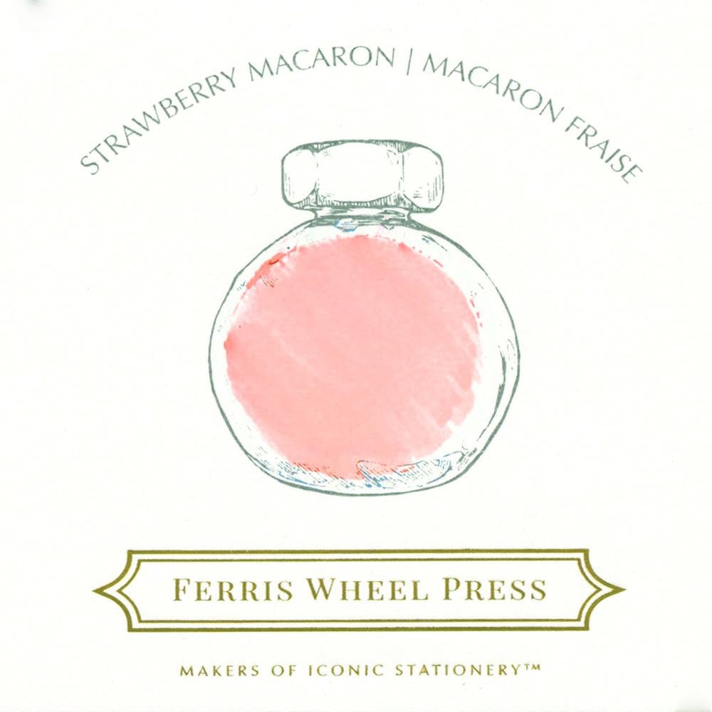 【廃番品】FERRIS WHEEL PRESS(フェリスホイールプレス) インク 38ml THE HIGH TEA ストロベリー マカロン