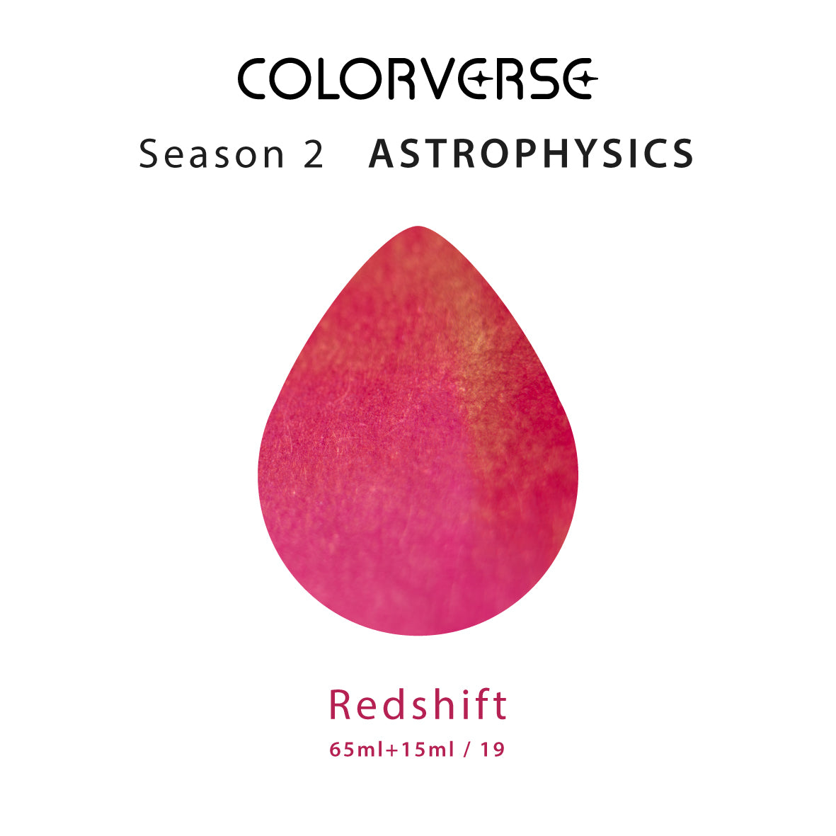 COLOR VERSE(カラーバース) インク5ml No.19 Redshift