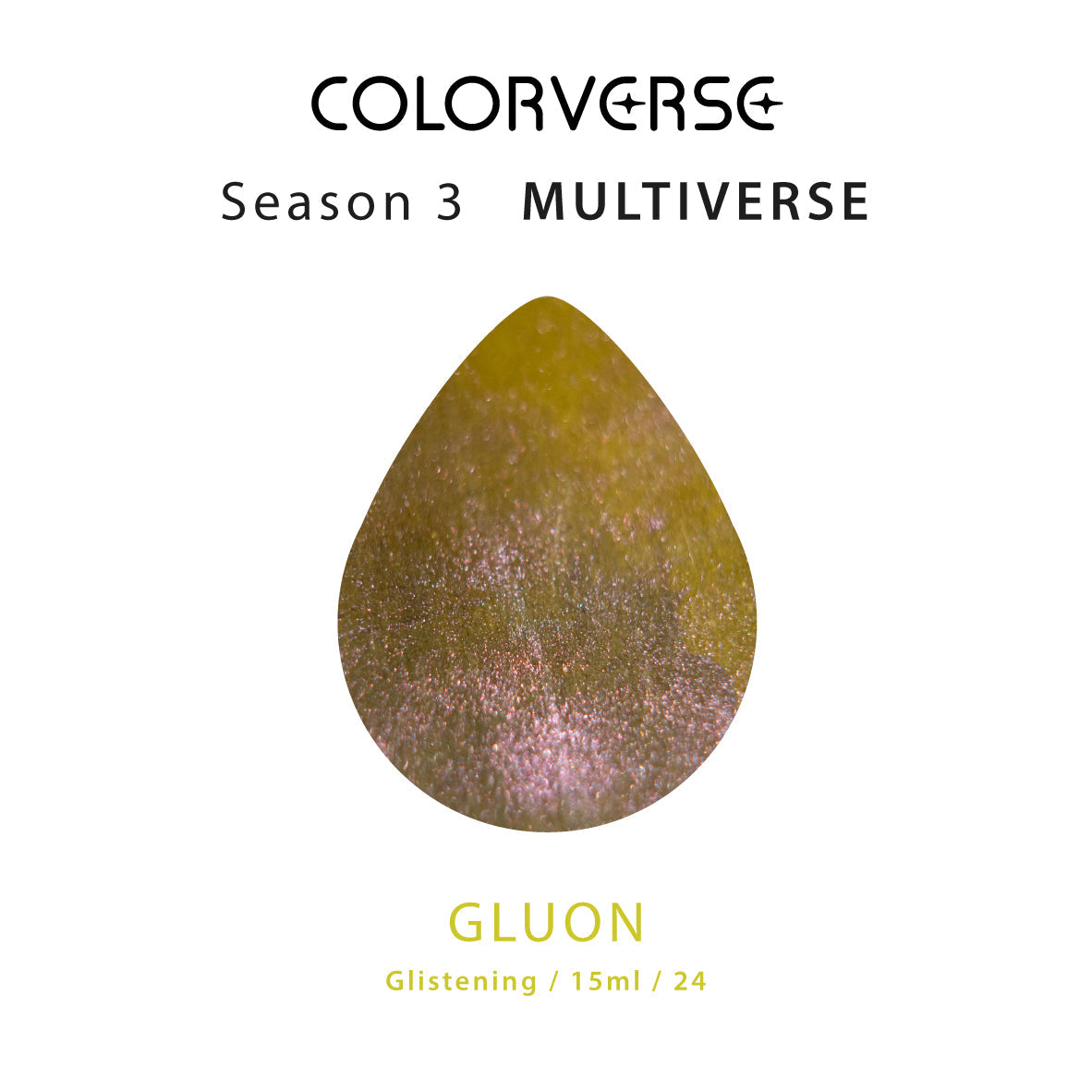 COLOR VERSE(カラーバース) インク5ml No.24 GLUON【ラメ入り】