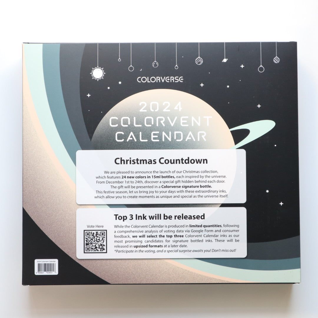 【限定品】COLOR VERSE(カラーバース) インク COLORVENT CALENDER