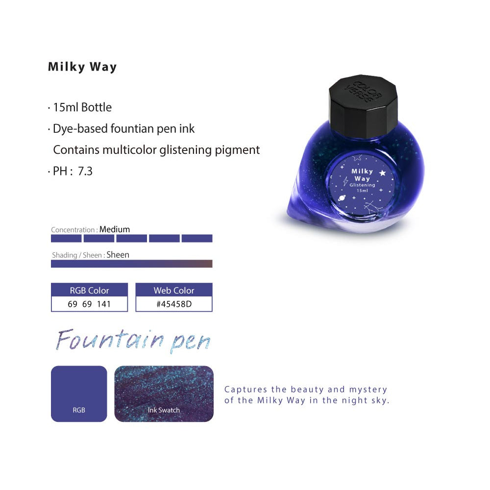 【限定品】COLOR VERSE(カラーバース) インク Top3 Colorvent Calendar 2024 Set