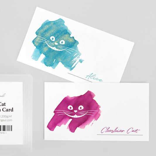 Wearingeul(ウェアリングィル) インクカラーチャートカード Smile Cat