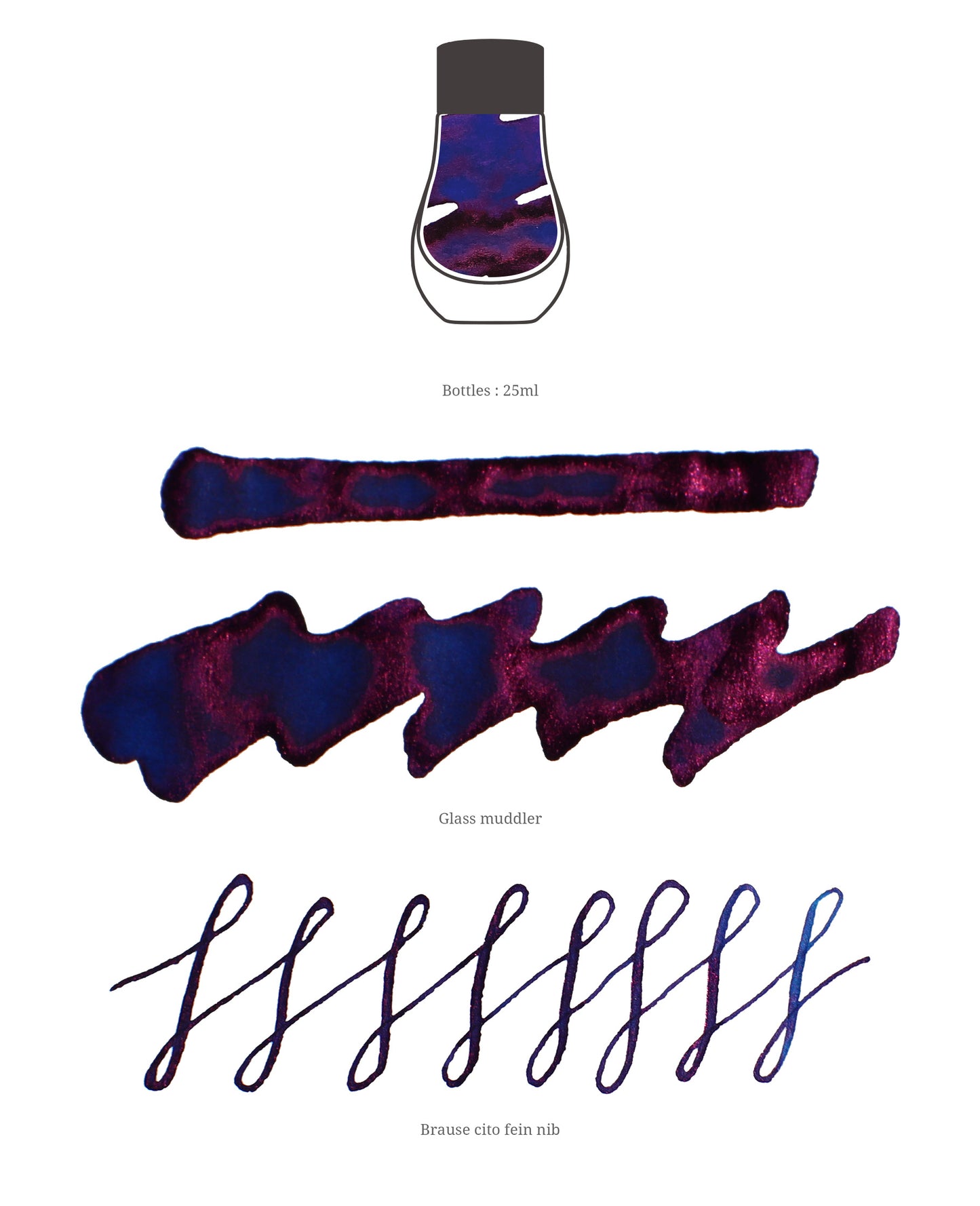 DOMINANT INDUSTRY (ドミナントインダストリー) インク 25ml Dominant Blue