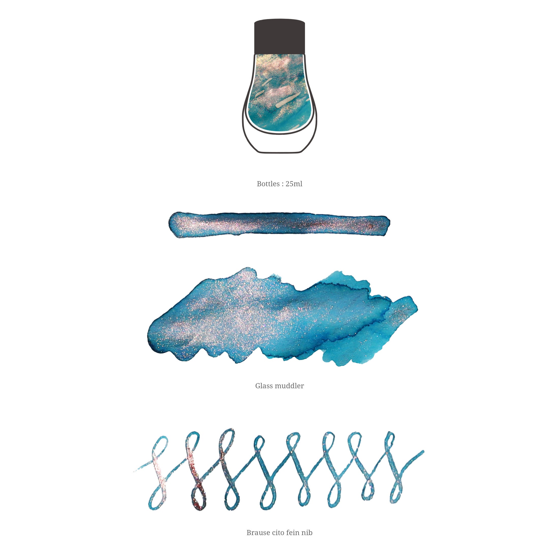 DOMINANT INDUSTRY (ドミナントインダストリー) インク 25ml BLEUZE