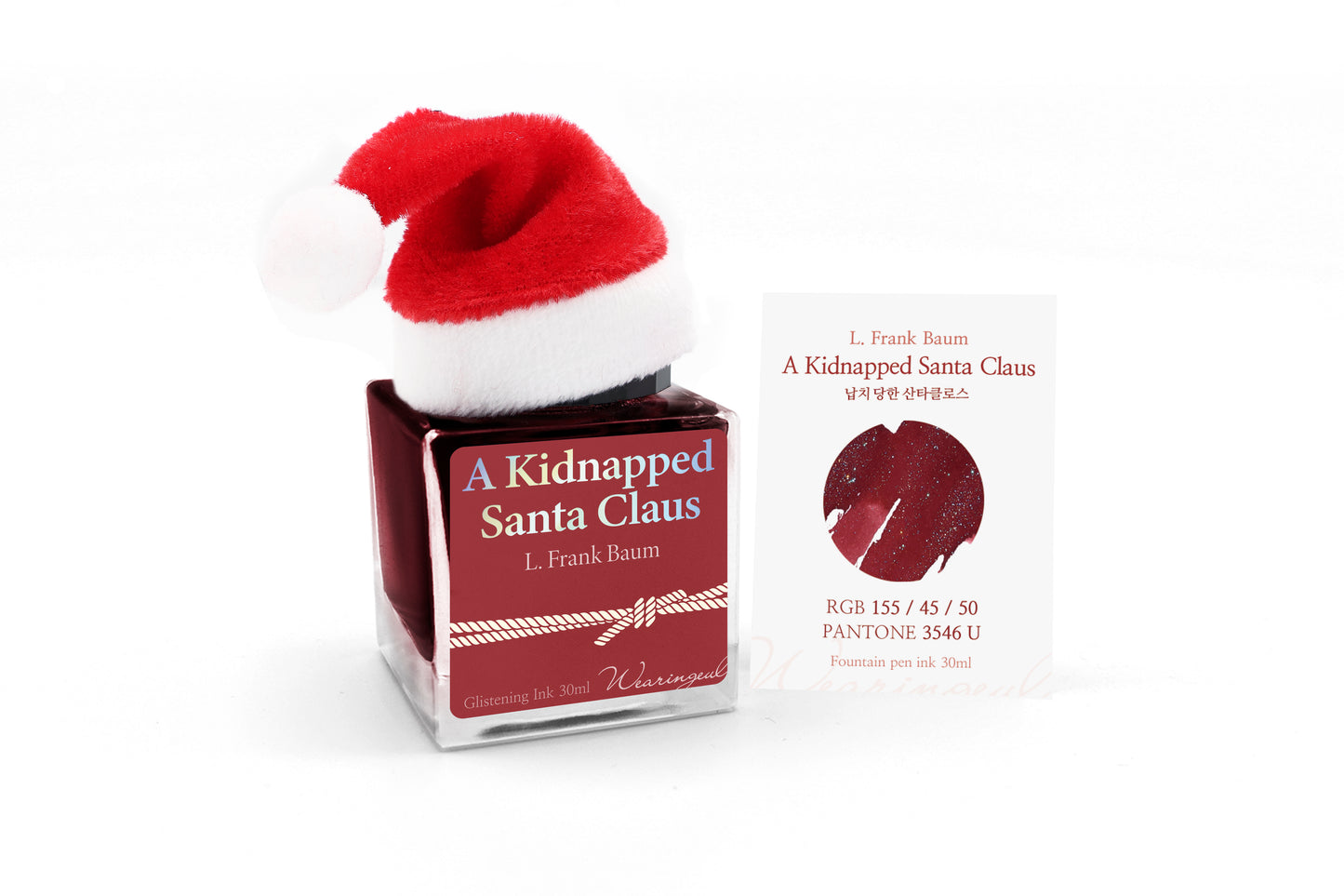 【期間限定】Wearingeul(ウェアリングィル) インク 30ml Christmas Season Edition A Kidnapped Santa Claus【ラメ入り】