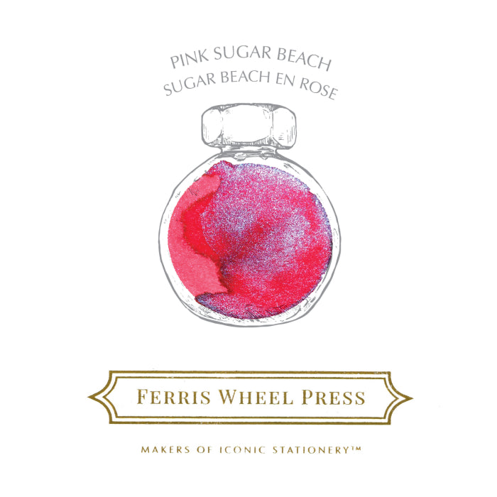 FERRIS WHEEL PRESS(フェリスホイールプレス) インク 38ml SUGER BEACH ピンク シュガー ビーチ【ラメ入り】