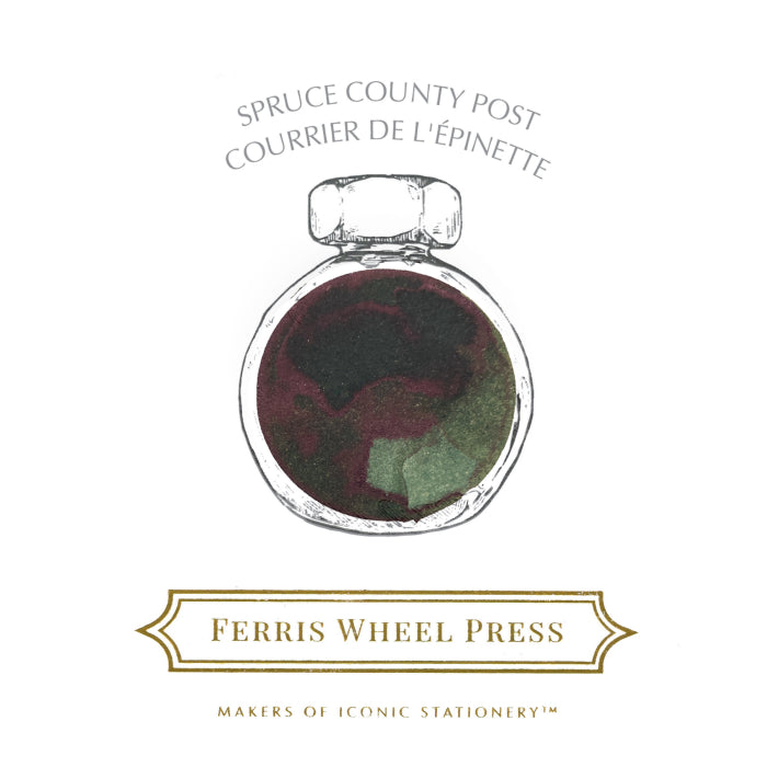 FERRIS WHEEL PRESS(フェリスホイールプレス) インク 38ml THE FINER THINGS スプルース カウンティ ポスト