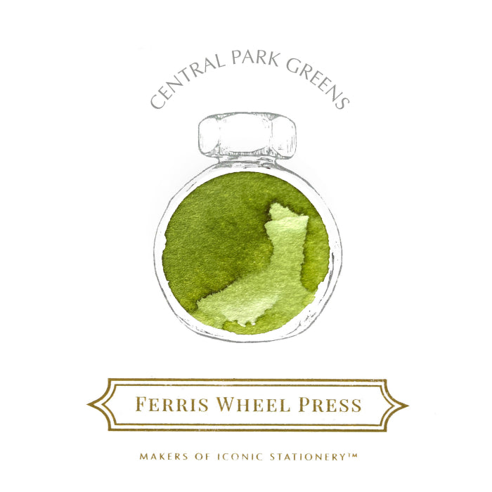 FERRIS WHEEL PRESS(フェリスホイールプレス) インク 38ml New York New York セントラルパーク グリーン