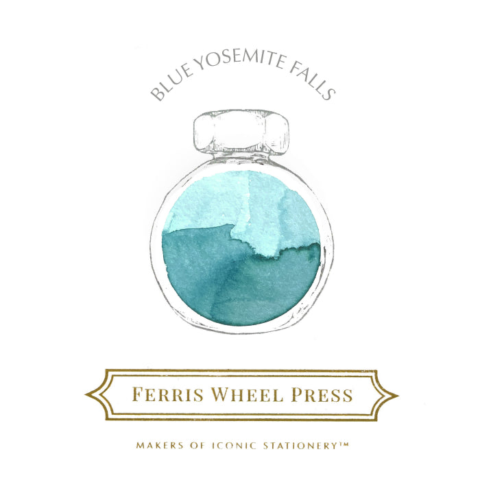 FERRIS WHEEL PRESS(フェリスホイールプレス) インク 38ml Dreaming California ブルー ヨセミテフォールズ