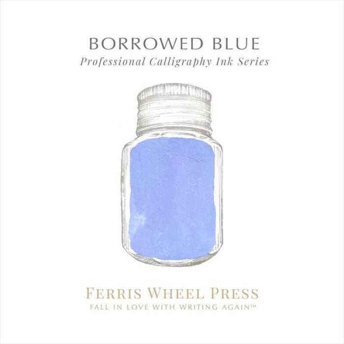 FERRIS WHEEL PRESS(フェリスホイールプレス) インク 28ml ボロウド ブルー【顔料】